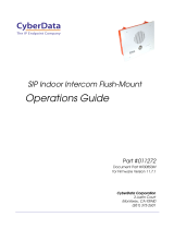 CyberData 011272 Operations Guide