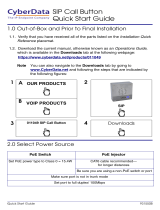 CyberData 011049 Quick start guide