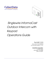 CyberData 011310 Operations Guide