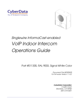 CyberData 011305 Operations Guide