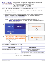 CyberData 011307 Quick start guide