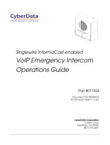 CyberData 011304 Operations Guide