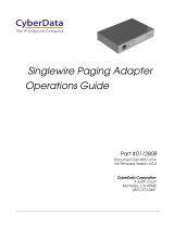 CyberData 011280 Operations Guide