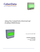 CyberData 011377 Owner's manual