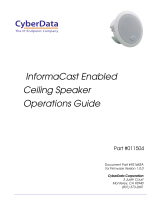 CyberData 011504 Operations Guide