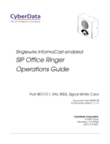 CyberData 011311 Operations Guide