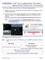 CyberData 011095 Quick start guide