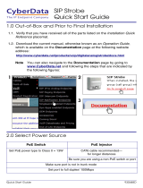 CyberData 011087 Quick start guide