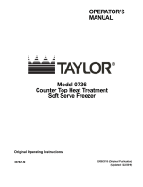 Taylor Model 736 Owner's manual