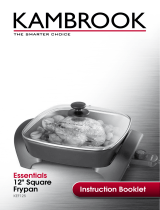 Kambrook Essentials 12" Square Frypan User manual