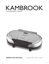 Kambrook Golden Pancake Perfection User manual