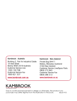 Kambrook Steamline Auto Advance Steam Iron User manual