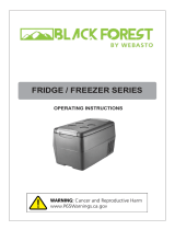 Webasto Fridge / Freezer Operating instructions