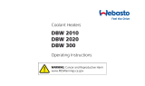 Webasto DBW 2010 Operating instructions