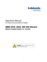 Webasto DBW 2010 Operating instructions