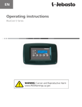 Webasto BlueCool Operating instructions