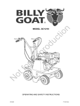 Billy Goat SC121H User manual