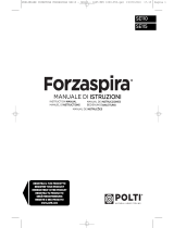 Polti Forzaspira SE 115 Owner's manual