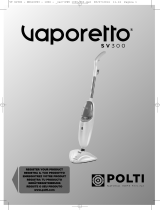 Polti Vaporetto SV300 Owner's manual