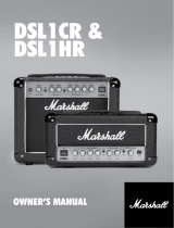 Marshall Amplification DSL1C Owner's manual