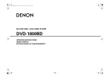 Denon DVD-1800BD User manual