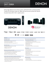 Denon DHT-789BA Quick start guide