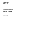 Denon AVR-1506 User manual