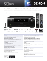 Denon AVR-3311 User manual