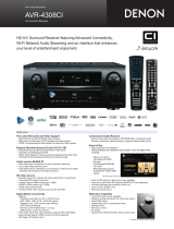 Denon AVR-4308CI User manual
