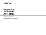 Denon AVR-5805 Owner's manual