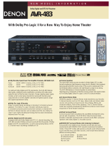 Denon 483 Quick start guide