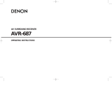 Denon AVR-687 User manual