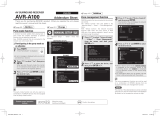 Denon AVR-A100 User manual