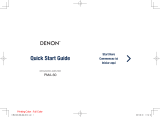 Denon PMA-60 Quick start guide