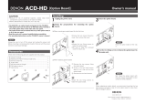 Denon ACD-HD User manual