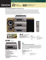 Denon D-M30 User manual