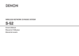 Denon s 52 Owner's manual