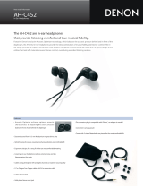 Denon AHC-452 User manual