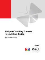 ACTi Q960 Q961 Q962 Installation guide
