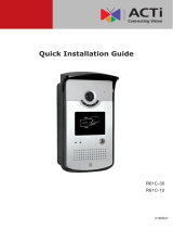 ACTi R61C-30 R61C-10 Quick Installation guide