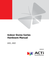 ACTi A61 A62 User manual