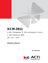 ACTi KCM-3911 User manual