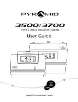 Pyramid Time Systems 3500 User manual