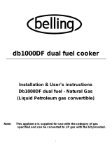 Belling DB1000DF Owner's manual