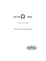 Belling 600X Owner's manual