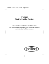 Belling 627H Owner's manual