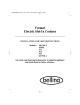 Belling 613 Owner's manual