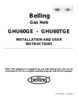 Belling GHU60GE Owner's manual