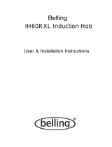 Belling IH60RXL Owner's manual