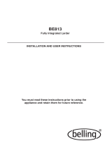 Belling BE813 Owner's manual